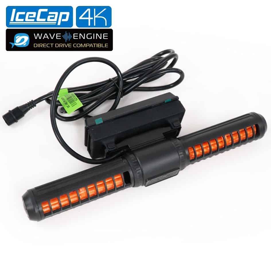 IceCap 4K Gyre Flow Pump with dual propellers and HYDROS WaveEngine compatibility for advanced aquarium water circulation.