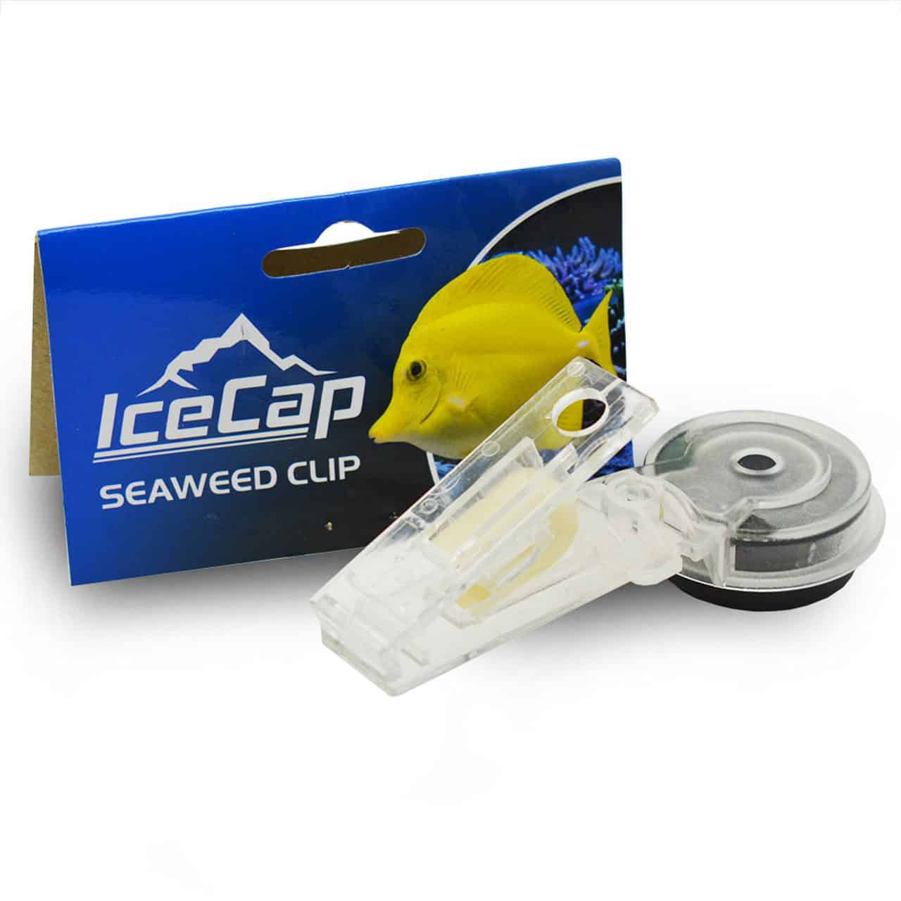 Magnetic Seaweed Clip by IceCap shown outside of its packaging