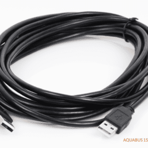 15 Ft AquaBus Extension Cable by Neptune Systems for extended Apex module connectivity in aquarium setups.