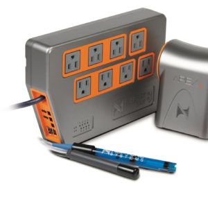 Neptune Apex EL Controller and EnergyBar 832 with WiFi connectivity and advanced aquarium monitoring features.