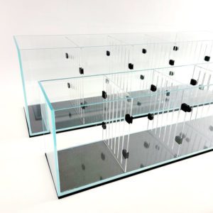 Aquarium Dividers (set of 2) by Lifegard Aquatics - 6 Gallon Bookshelf Aquarium