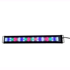 Lifegard Aquatics LED Full Spectrum Light 30 inch aquarium lighting bar for freshwater and reef tank color enhancement