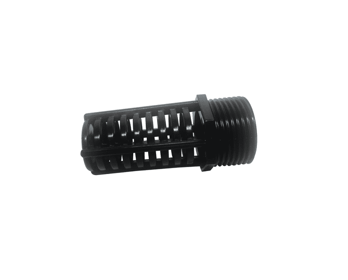 Threaded Suction Screen 1/2" by Lifegard Aquatics, stainless steel filtration device for preventing equipment damage by filtering debris and contaminants.