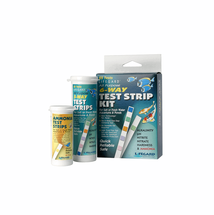 Lifegard 5 way test strip contents