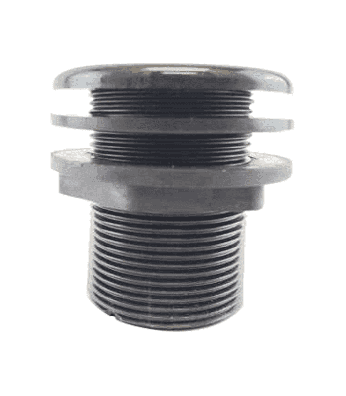 Slip Bulkhead Fitting 1/2" by Lifegard Aquatics for secure, leak-resistant connections in aquariums and tanks.