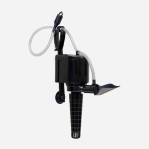 Accela Submersible Powerhead 166 GPH with epoxy-sealed motor and adjustable venturi injector for freshwater and saltwater aquariums.