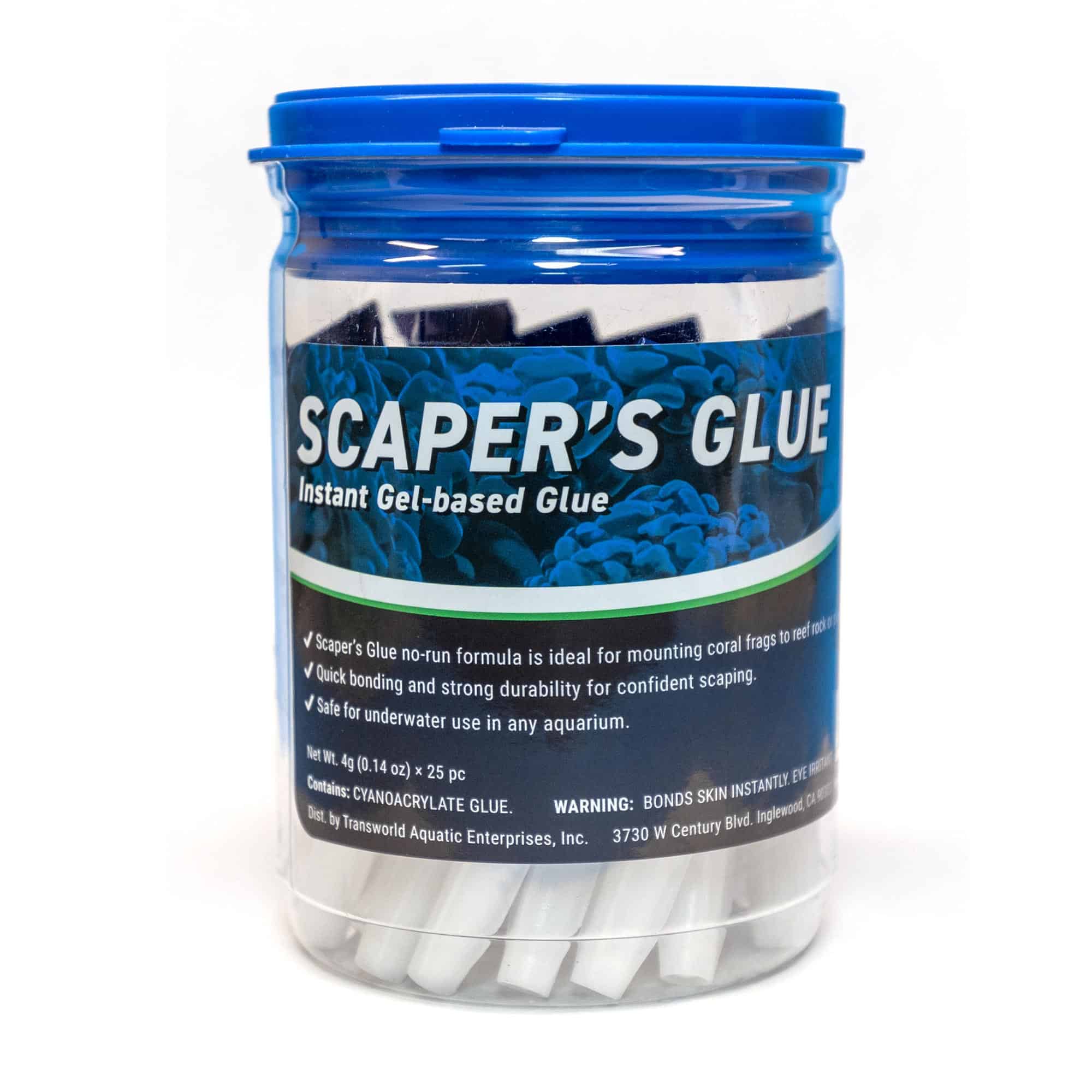 Coral Glue - Instant Glue  (25 X .14 Oz Tubes)