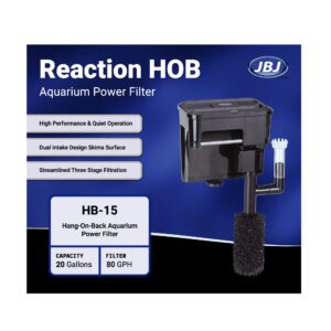 Reaction Aquarium Power Filter - up to 20g