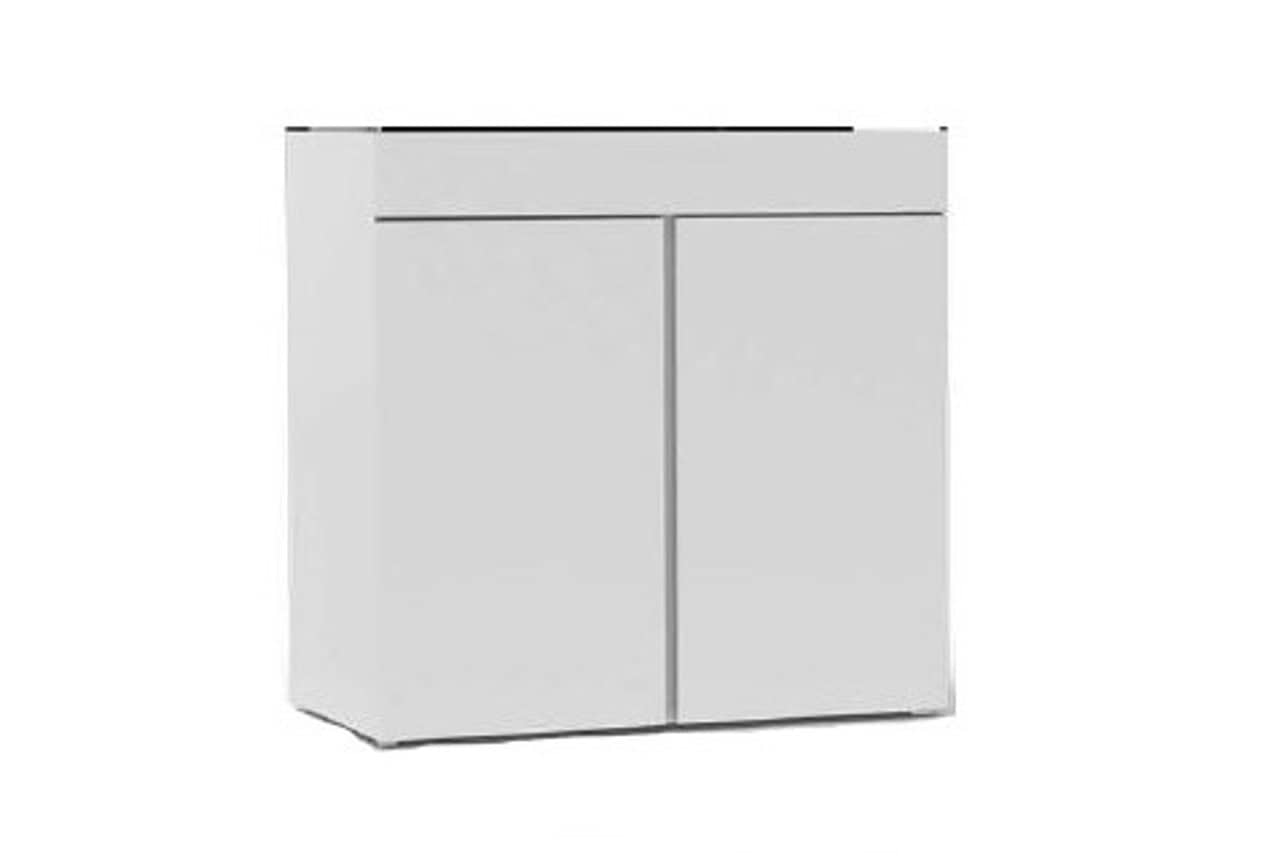 JBJ Aquarium Cabinet Stand 65G White high-gloss 36 inches tall with storage for 65G aquarium systems