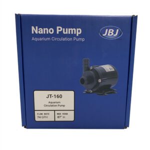 Nano ATO Replacement Pump by JBJ delivering 74 GPH flow, compact and energy-efficient, ideal for maintaining water levels in nano aquariums.