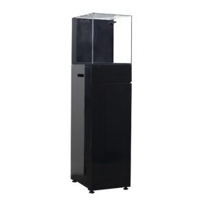 JBJ Nano Rimless 15G AIO aquarium with high-clarity glass and built-in filtration for compact reef-building and saltwater marine life.