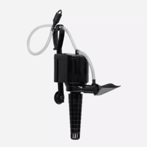 Accela Submersible Powerhead 215 GPH with epoxy-sealed motor for efficient water circulation in fresh and saltwater aquariums.