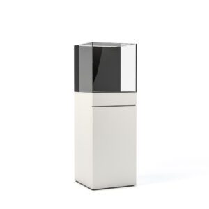 JBJ Aquarium Cabinet Stand 25G in high-gloss finish with spacious storage, designed for aquariums up to 25 gallons.