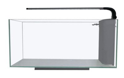 JBJ Rimless Desktop 10 Gallon Flat Panel W/ Lyra 9W LED