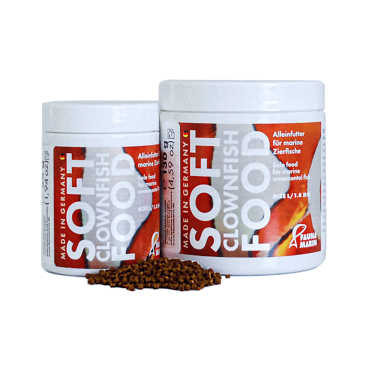 Soft Clownfish Food M 60 g: a balanced diet for clownfish with easily digestible components. Enhances colors and supports healthy growth.