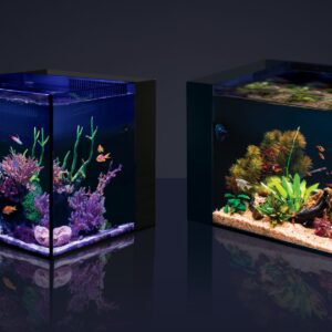 red sea desktop cube tank unboxed