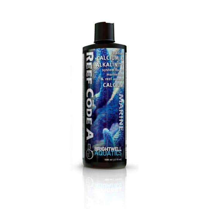 Brightwell Aquatics Reef Code A 250 mL reef supplement for calcium balance and coral health