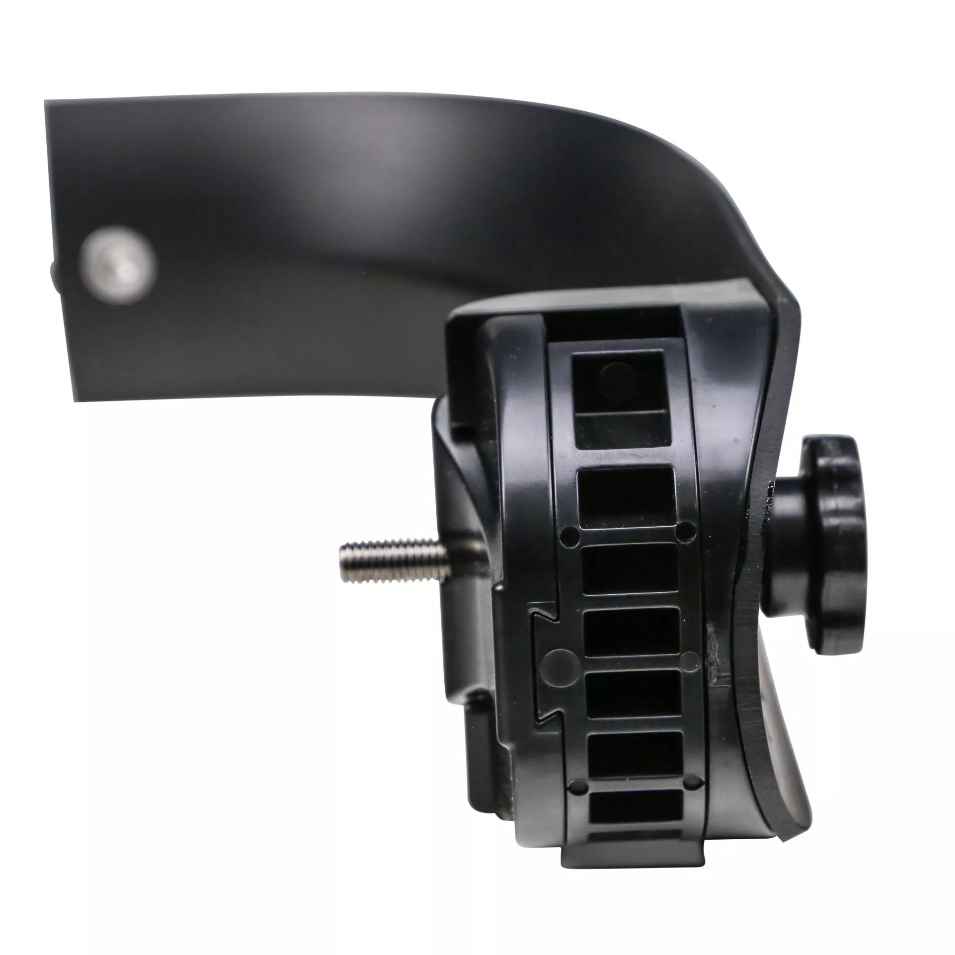 Multi-Light RMS Arm Kit by Ecotech Marine mounted on an aquarium, holding Radion XR15 and XR30 LED lights in a sleek, secure setup.