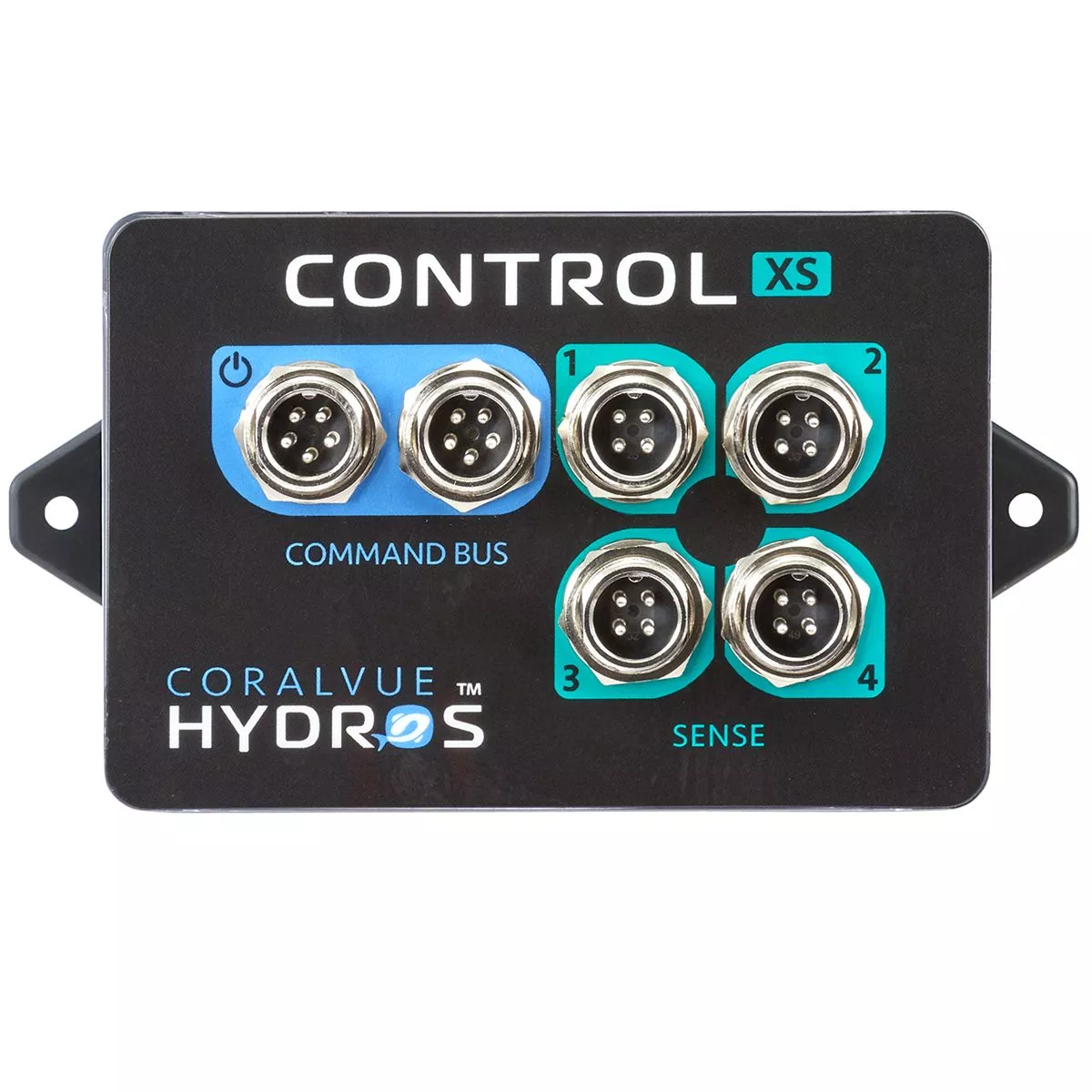 HYDROS Control XS aquarium controller with Sense Ports and Command Bus connectivity for smart monitoring and control.