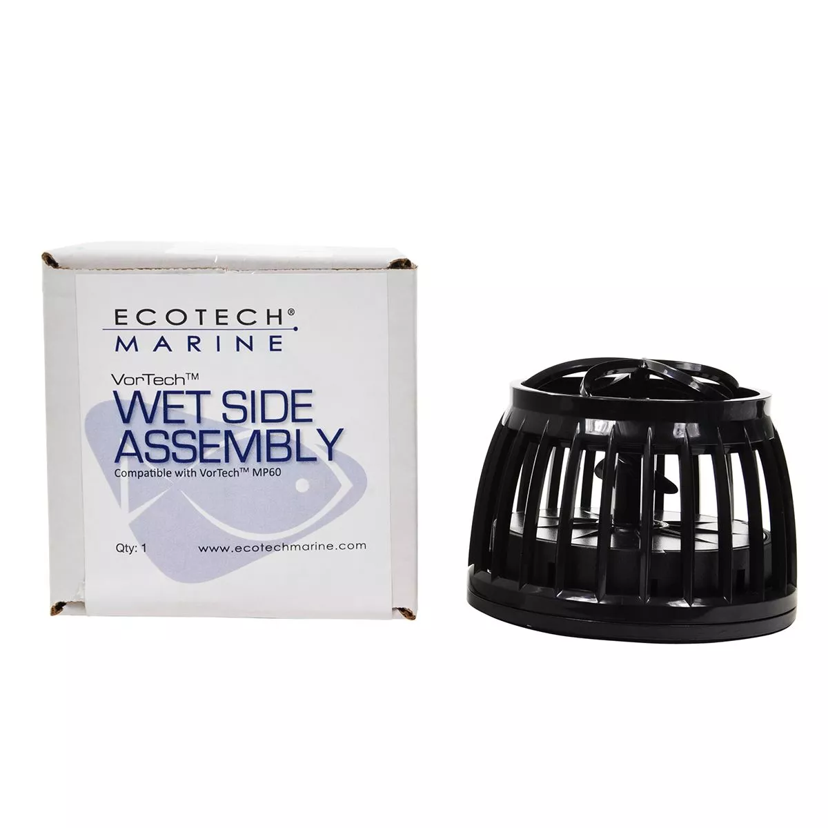 EcoTech VorTech MP60 Wet Side Assembly replacement part for consistent water flow in reef aquariums.