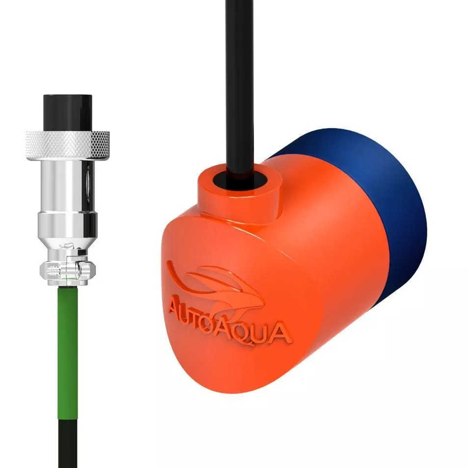 HYDROS Temperature Sensor with magnetic mount for aquarium temperature control, compatible with HYDROS Power 4 and Smart Plug.