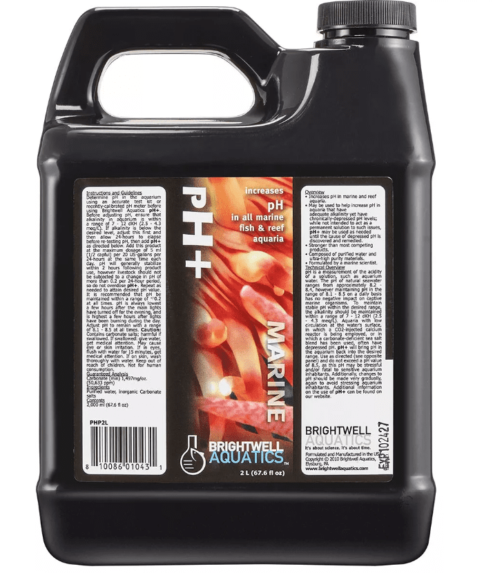 pH+ - Liquid pH-Increaser for all Marine and Freshwater Aquaria 2L