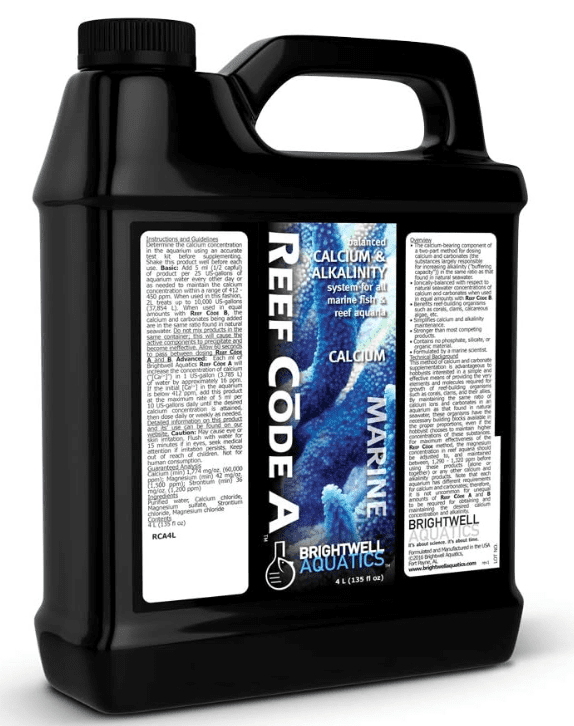 Brightwell Aquatics Reef Code A - Balanced Calcium and Alkalinity System 2 L
