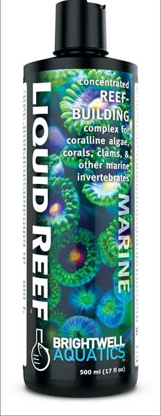 Coral, clams, supplement brightwell aquatics 500ml