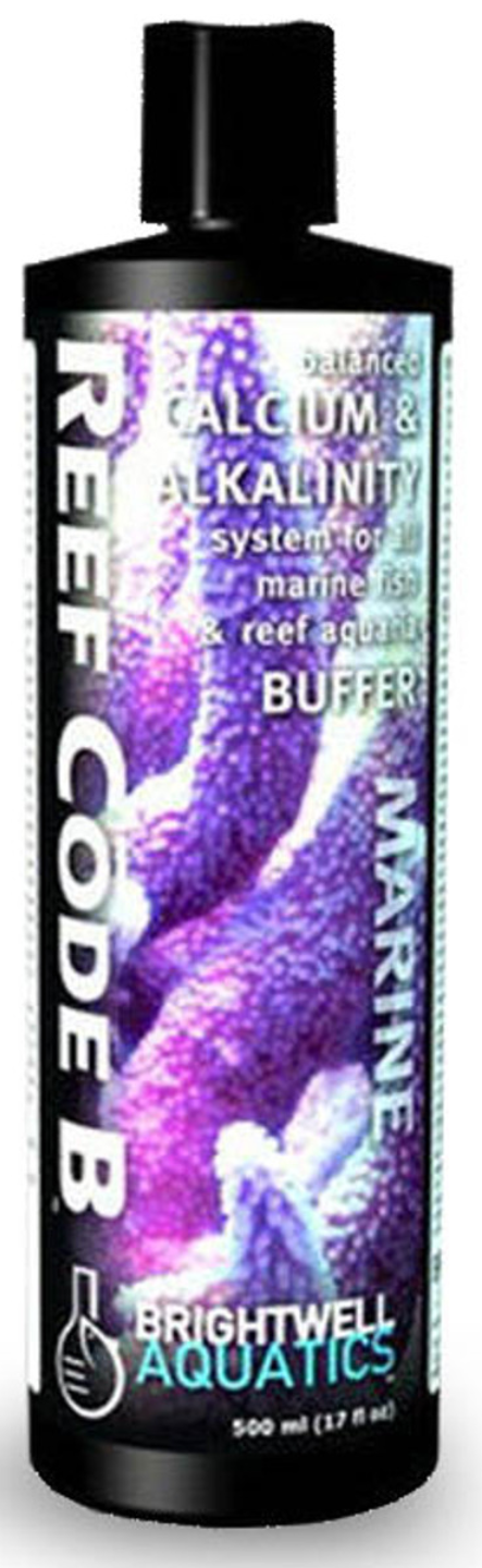 Brightwell Aquatics Reef Code B 500ml calcium and alkalinity supplement for reef tanks