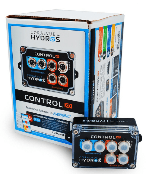 HYDROS Control XD Aquarium Controller with WiFi control, 3 Drive Ports, and splash-proof housing for reliable aquarium automation.