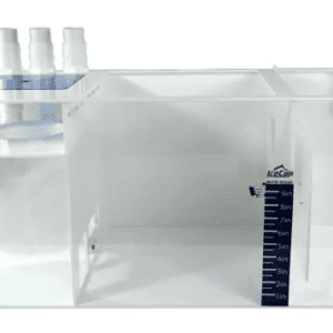 Adapts to aquarium filtration systems, with quiet causing compartments. Spill-over in micron bag.
