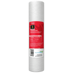 AquaticLife RO Buddie Sediment Cartridge for RO and RO/DI systems, filtering out sediment and protecting reverse osmosis membranes from clogging and reduced efficiency.