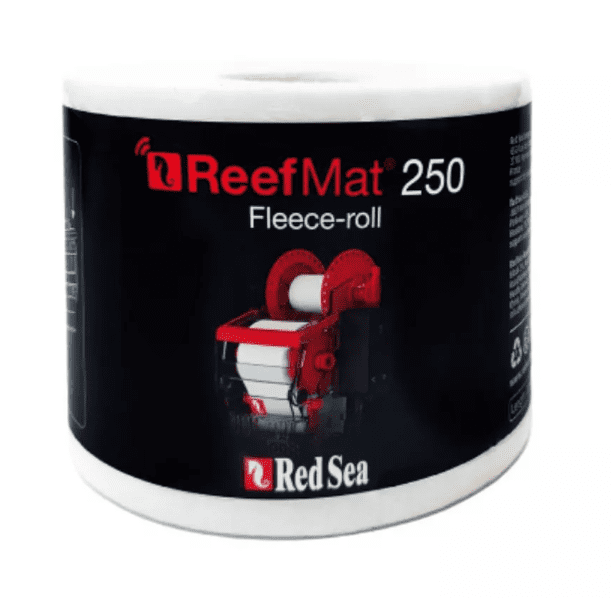 Red Sea ReefMat 250 Replacement Roll for high-flow filtration, waste removal, and improved water clarity in reef tanks.