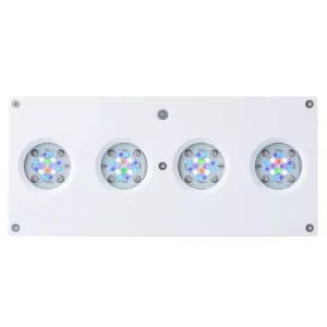 AI Hydra 64 HD LED reef light shown complete with vast spectrum of colors.