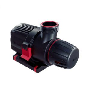Red Sea ReefRun G2 8000 DC Pump with flow controller and outlet fittings for reef aquarium circulation