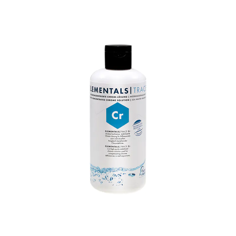 250 mL Fauna Marin Elementals Chromium reef aquarium additive bottle