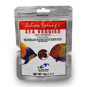 Sea Veggies Red Seaweed 12G dried algae sheets for freshwater and saltwater aquarium fish
