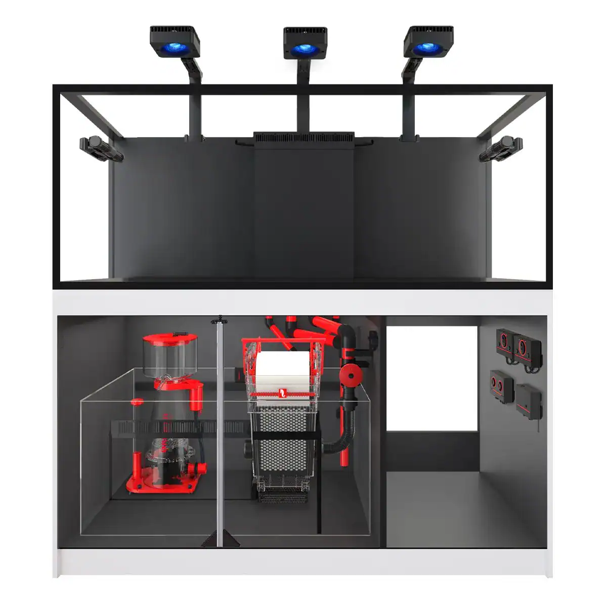 Red Sea REEFER MAX 525 G3 White Cabinet AIO Aquarium System