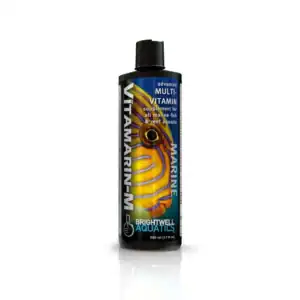 Vitamarin-M 500 mL Brightwell Aquatics vitamin supplement for reef aquariums, saltwater fish, corals, and invertebrates