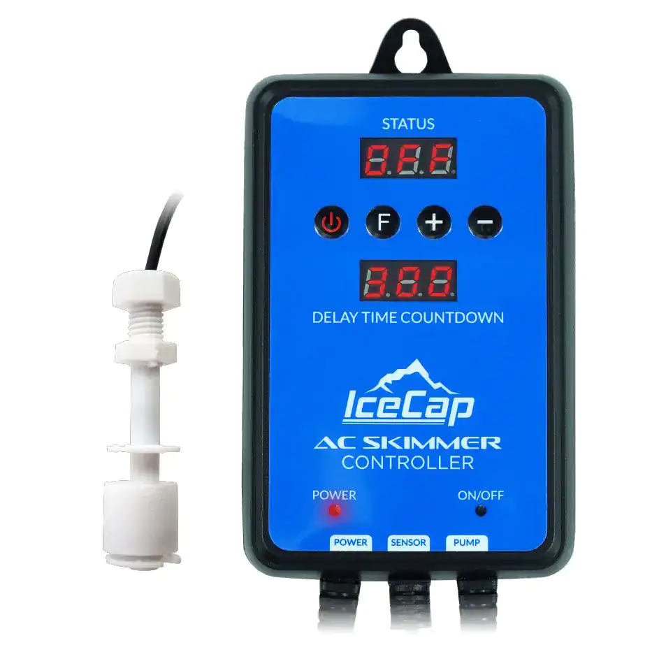 IceCap AC Skimmer Controller used for protein skimmer overflow protection