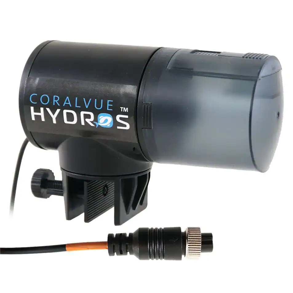 HYDROS Drive Port Automatic Fish Feeder with 360 degree swivel technology