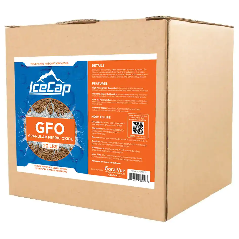 IceCap GFO Filter Media 20 lbs bulk phosphate removal media